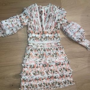 Zimmermann floral dress